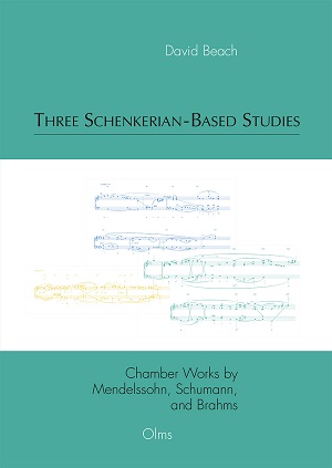 Front cover of Three Schenkerian-based studies