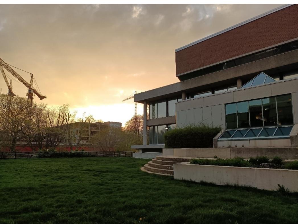 Current photo of the Edward Johnson Building
