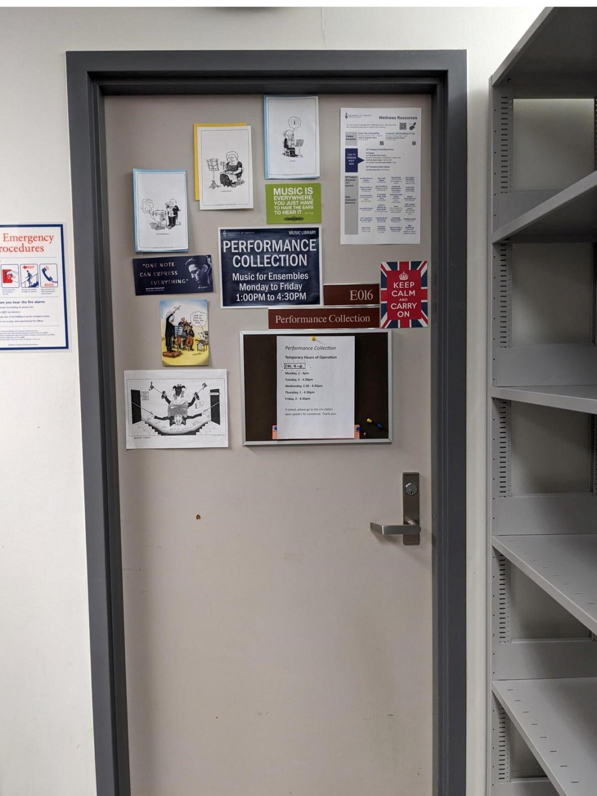 Door to the Performance Collection