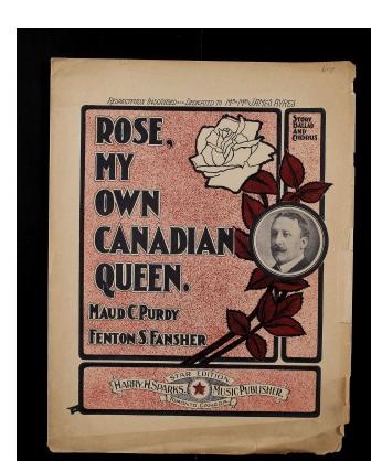Rose, my own Canadian queen cover