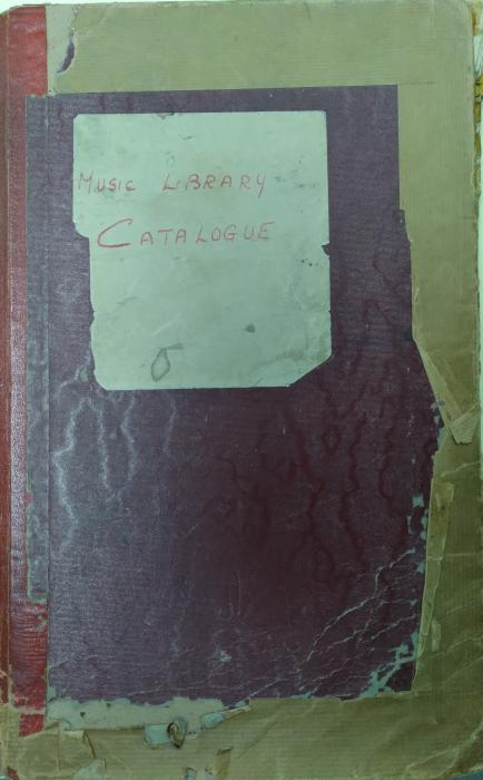 Music Library catalogue