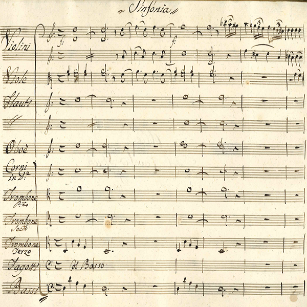 First page of manuscript