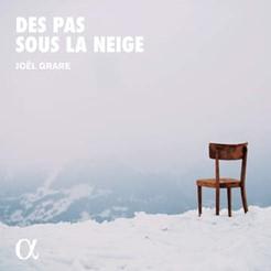 CD cover for Des pas sous la neige by Joel Grare